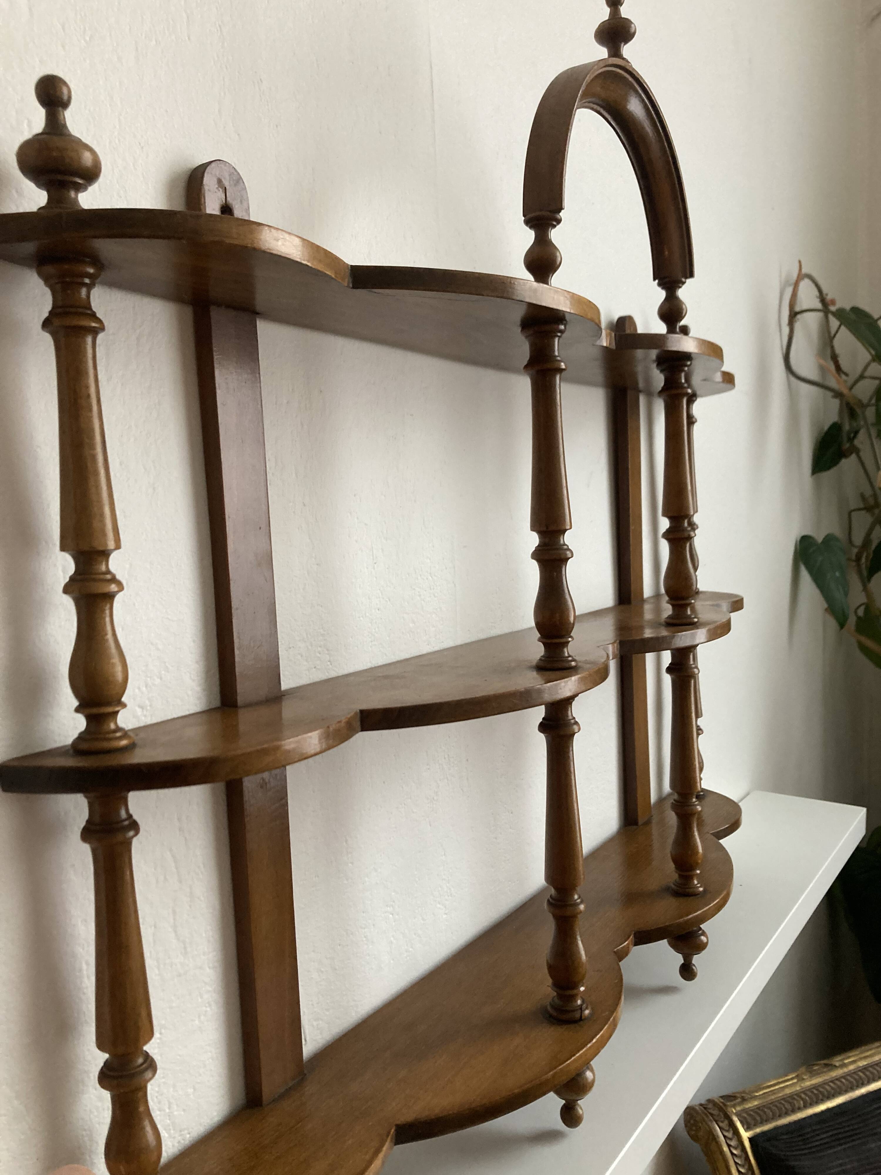 Antique Napoleon III style wall shelf