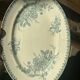 Oval iron earth plate The Amandinoise model Margot
