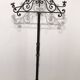 Seven-Arm Wrought Iron Floor Lamp, Art Deco, French Work,