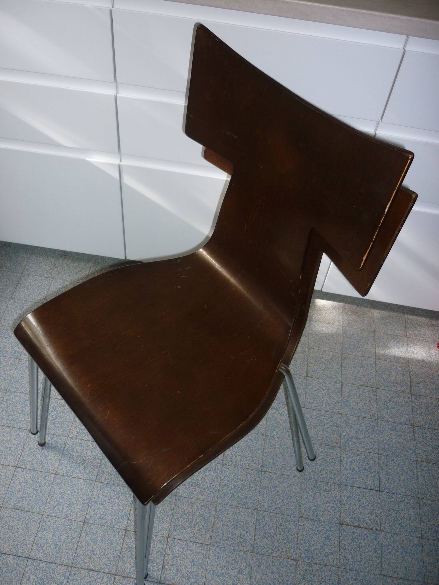 4-2025-6 Paire de chaises vintage