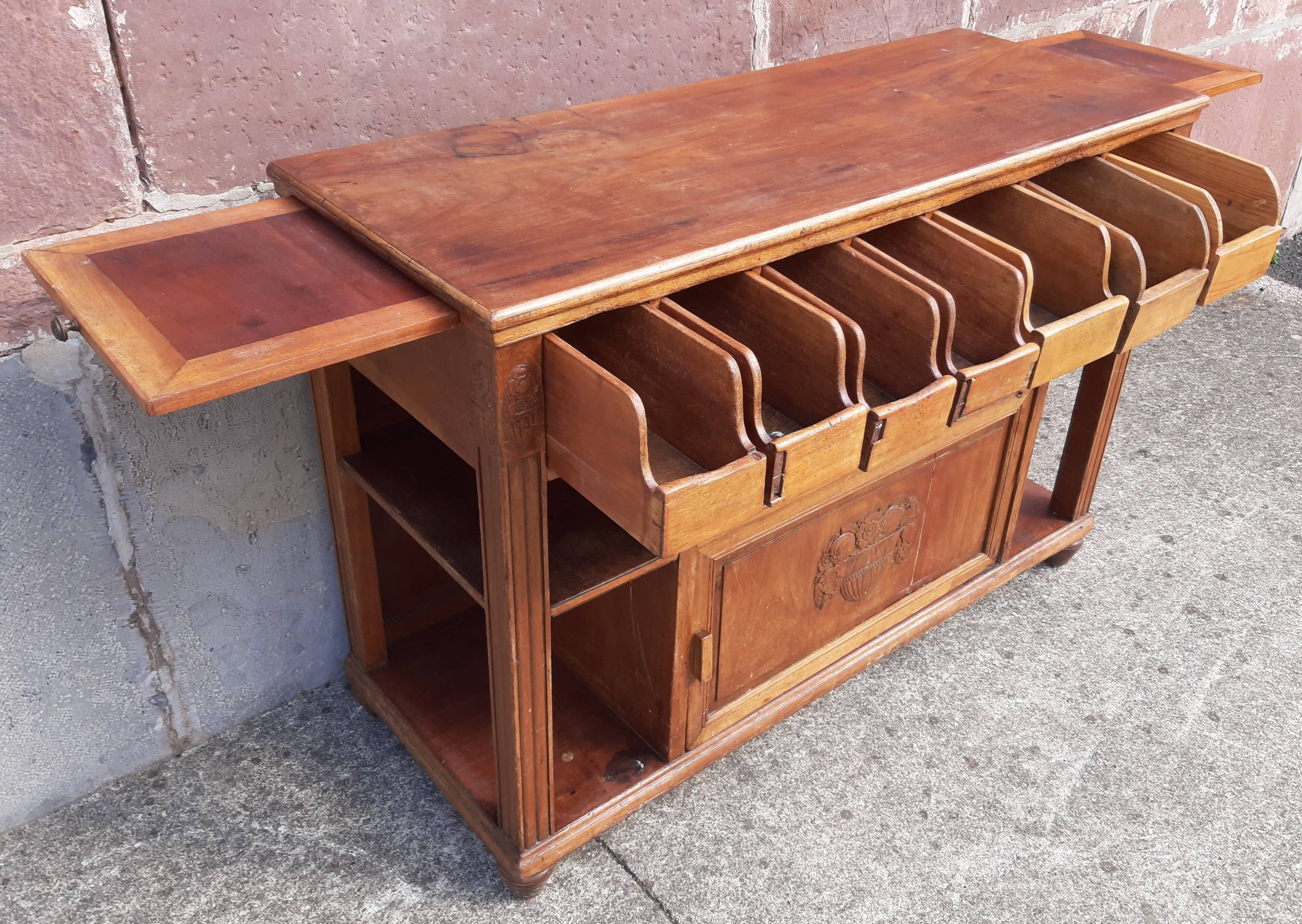 1950s restaurant serving trolley (serving console or coffee cabinet)