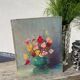 Bouquet of Flowers, oil painting, 1945