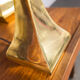 Pair of table lamps and pillow montagna 70s vintage modern antiques