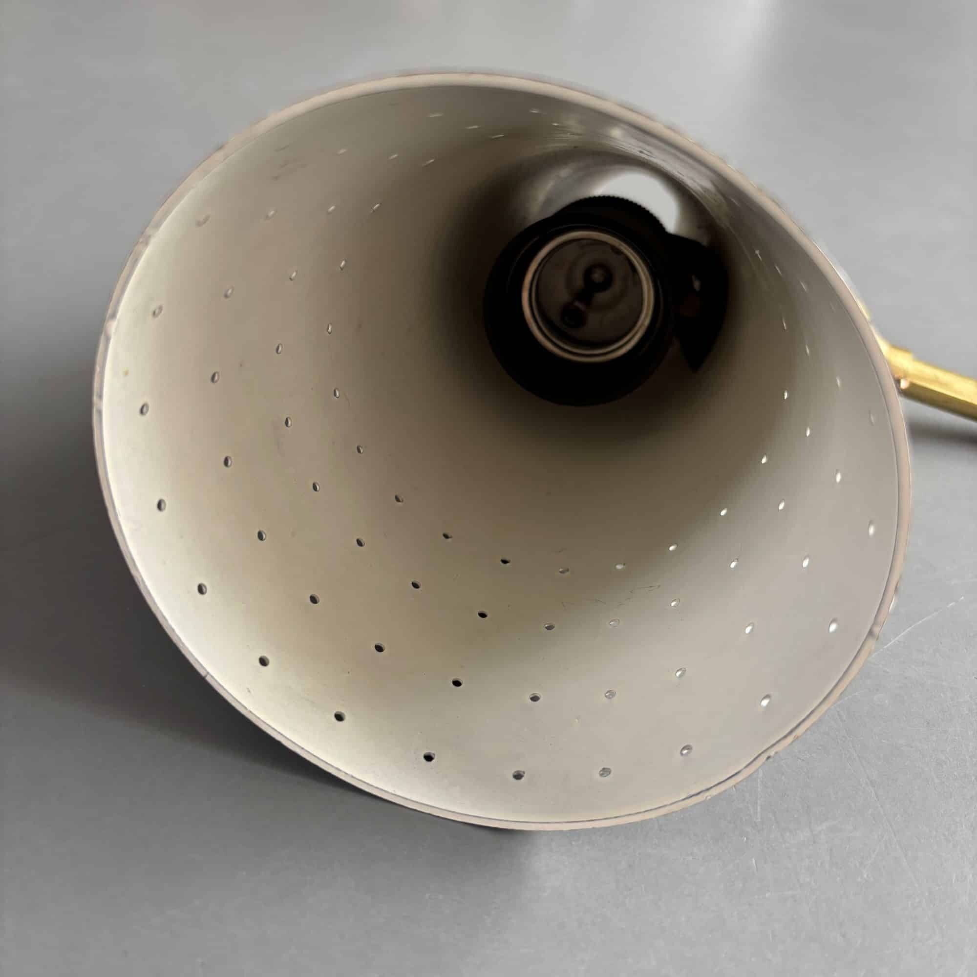 Rare, mid-century design wall lamp, Bergboms, Sweden