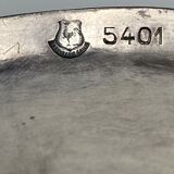 Silver metal panetiere louis xvi style 1900 goldsmith gallia 5401