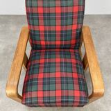 Art Deco wooden armchair from the 1930s