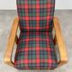 Fauteuil art déco bois années 30