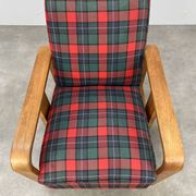Fauteuil art déco bois années 30