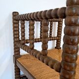 Fireplace corner chair