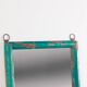 Large vintage wooden mirror