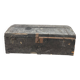 Black travel trunk