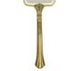 French art deco hand mirror makeup mirror brass facet 31cm