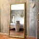 19th-century antique gilded mirror.