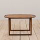 Vintage Rosewood Butler's Tray table by Svend Langkilde, Denmark, 1960s