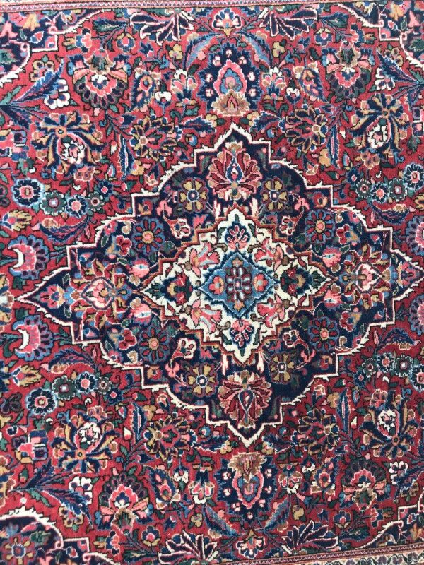 Former carpet Kashan Iran 135 X 198 CM