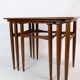Tables gigognes - Bois de teck - Architecte de mobilier danois - 1960