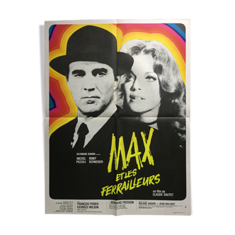 Max Cinema Poster and Romy Schneider Ferrailleurs 60x80cm