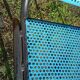 Chaise métal ajourées
