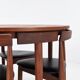 Roundette Teak Extendable Dining Set by Hans Olsen for Frem Røjle