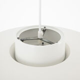 Medium white Verona lamp by Svend Middelboe for Nordisk Solar