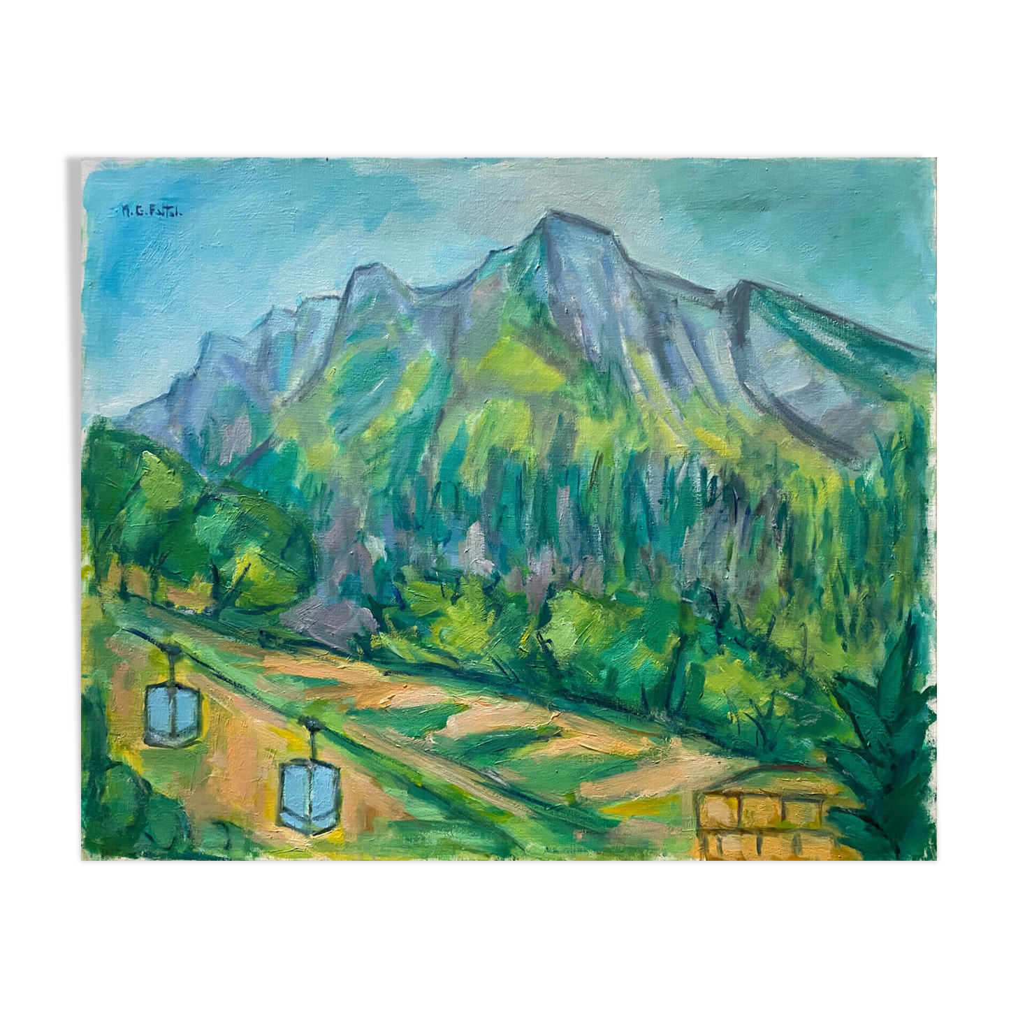 Painting by Marcelle Guetta-Fattal