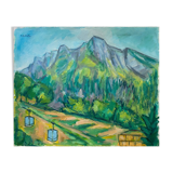 Painting by Marcelle Guetta-Fattal