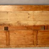 19th Century Spruce Bench Chest