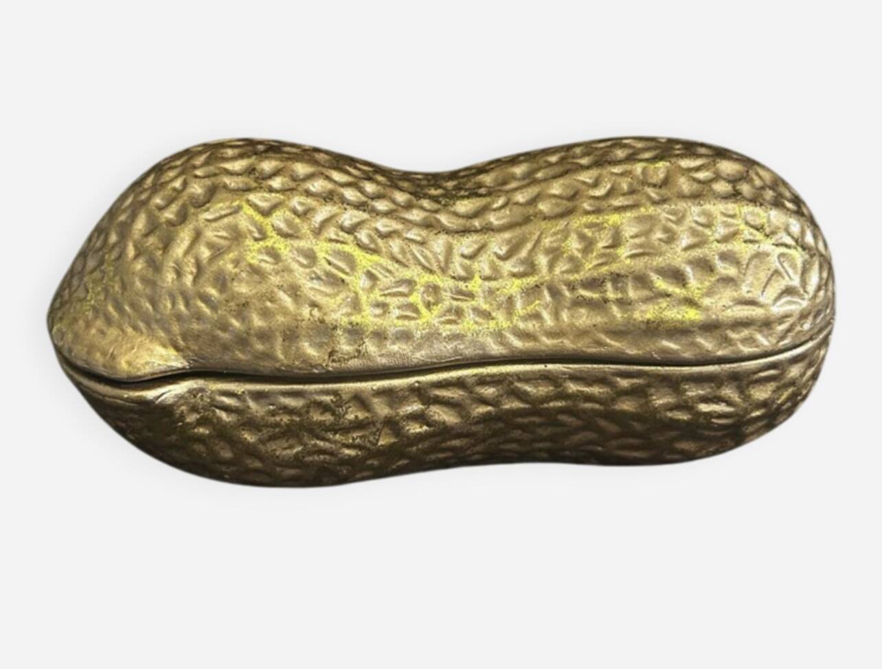 Vintage 1960s-70s ceramic peanut box