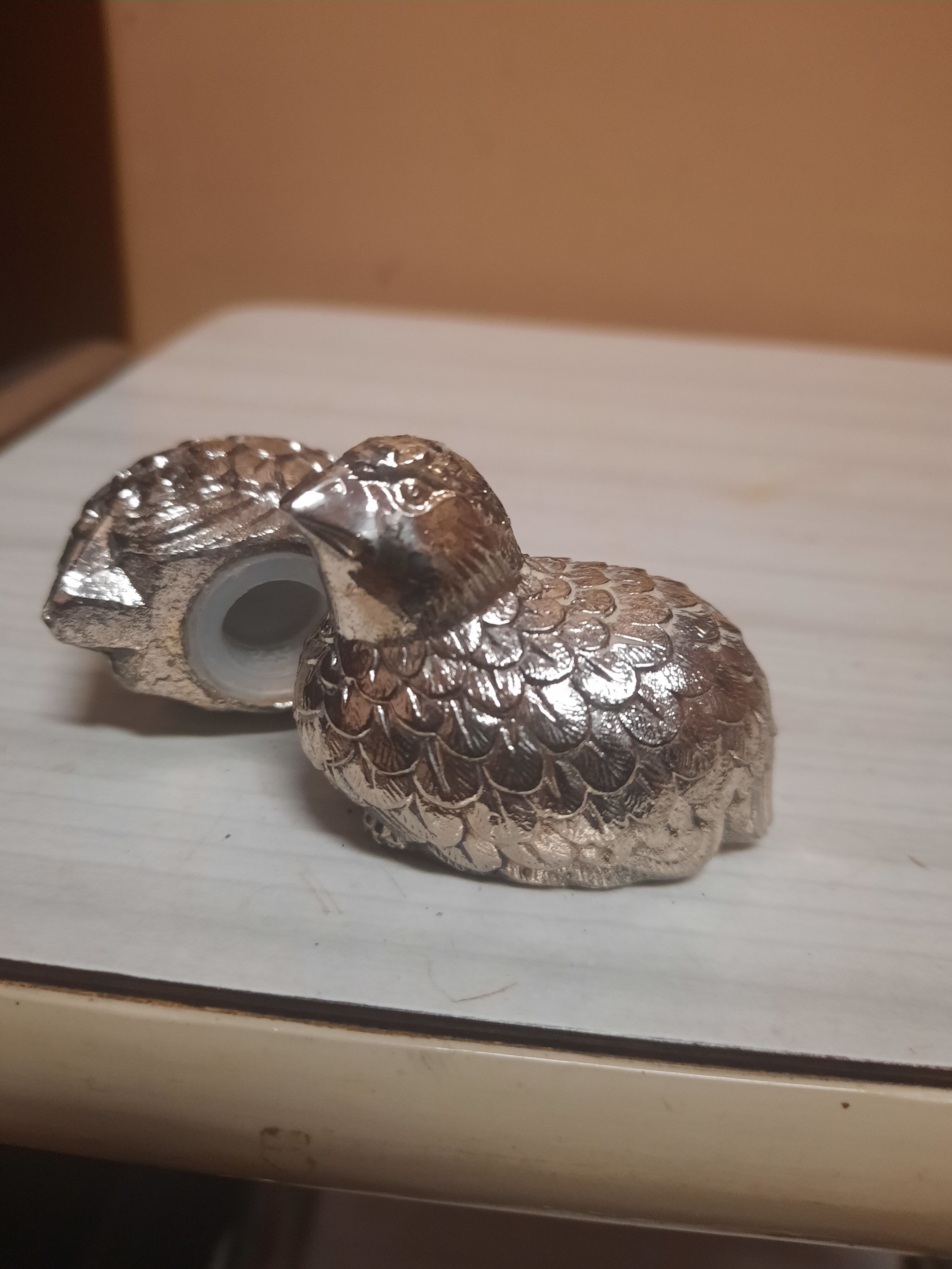 Partridge salt and pepper shaker