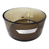 Pierre Schneider smoked glass dish