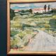 Original Swedish Oil On Panel – “Path” By Olle Larsson – Signed – Vintage & Framed – 35 × 26 Cm (13.8" × 10.2")