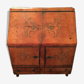 Secretary of the 19th century french leather