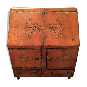 Secretary of the 19th century french leather