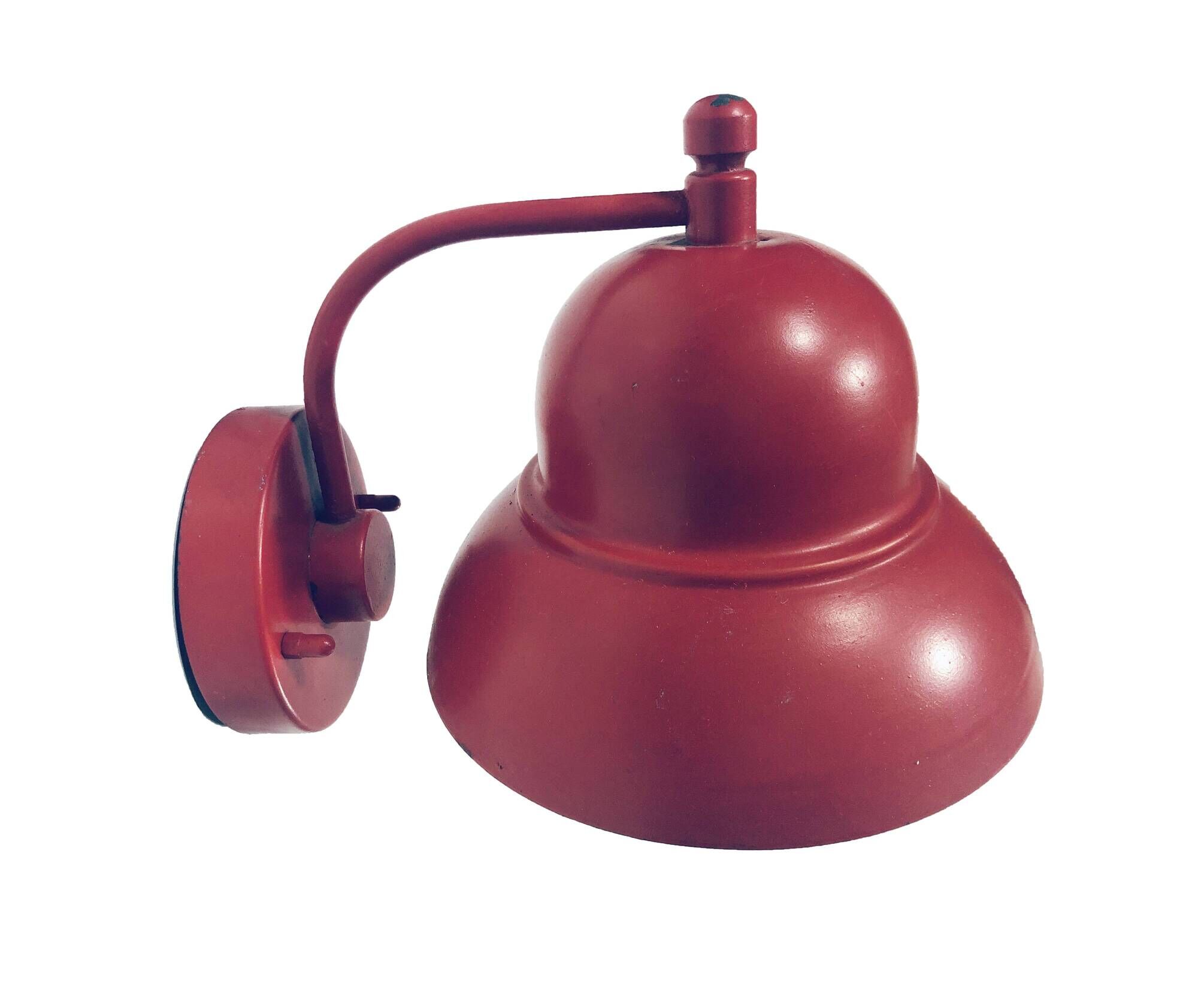Vintage Industrial Wall Light • Bell • Indoor/Outdoor • 1960