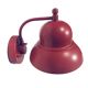 Vintage Industrial Wall Light • Bell • Indoor/Outdoor • 1960
