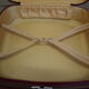 Vintage red suitcase