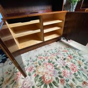 Mid century retro vintage wall unit bookcase danish design by poul hundevad rosewood 1950-1960