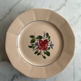 Set of 8 Sarreguemines Digoin flat plates