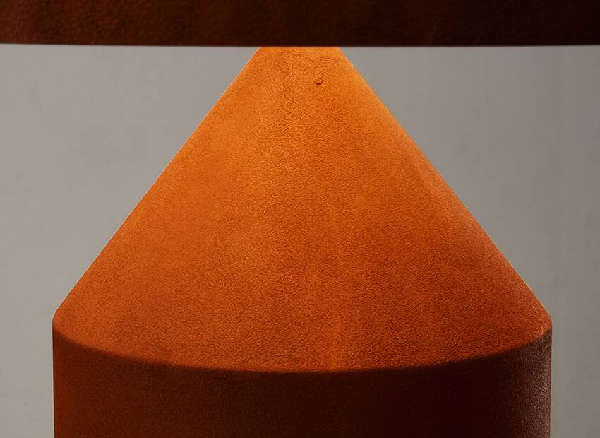 Rare lampe de table Atollo 1ère édition par Vico Magistretti pour Oluce Italie 1977