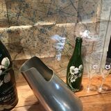 Polished tin champagne bucket "Creasso"