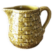 Barbotine pitcher, Digoin Sarreguemines.
