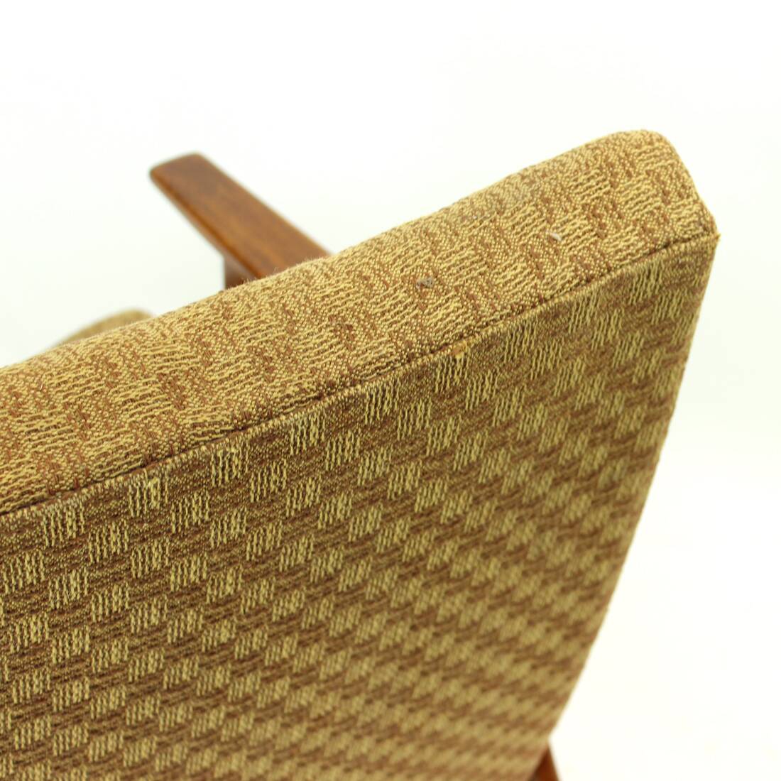 Midcentury Easy Chair In Oak, Czechoslovakia 1960s