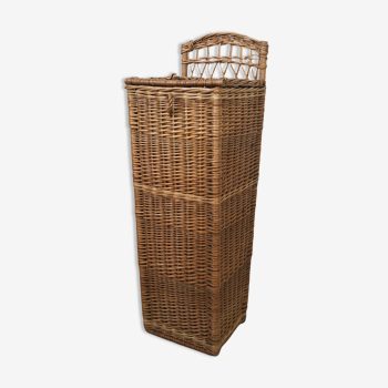 Rattan Bread Hutch - Old Bread Hutch - Bread Hutch 50s