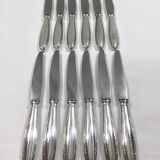 Christofle - Cross ribbon entremet knives
