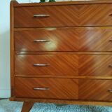 Chest of drawers vintage feet compass