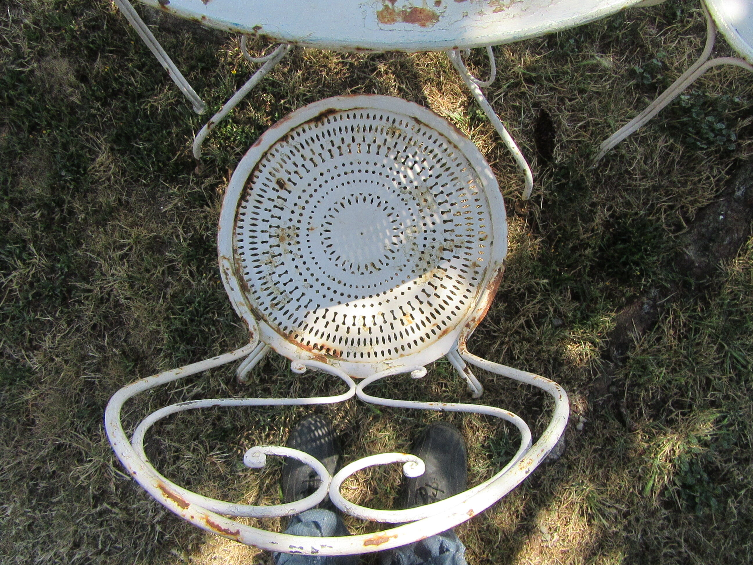 Ancient garden salon early 20th