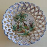 Coupe a fruits ceramique tressee "perouges"