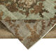 Tapis turc surteint surteint des années 1970 170 x 271 cm tapis marron