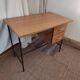 Formica 1960 desk with two drawers