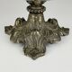 Antique glass bowl with a bronze base, Italy, 1920s